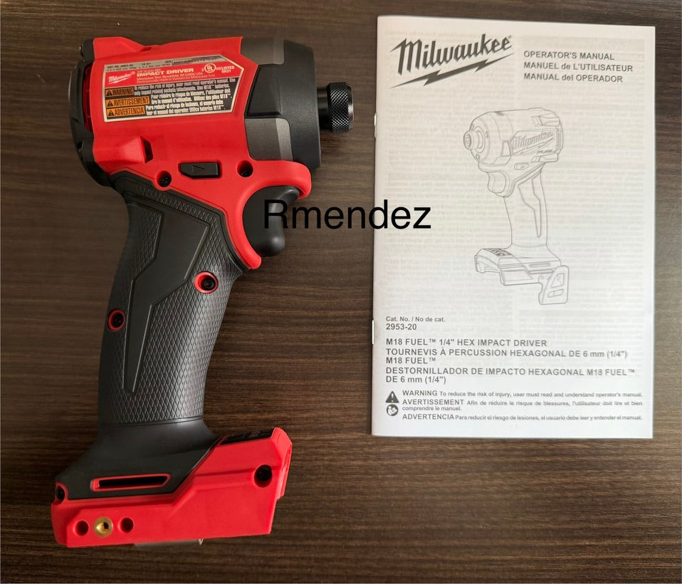 M18 Fuel 1/4in Hex Impact Driver 4th gen Brand New